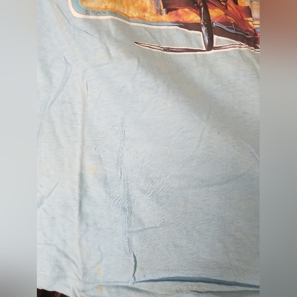 Original‎ 1970s Hal Roach Dragster With Flames T-shirt - Picture 6 of 7
